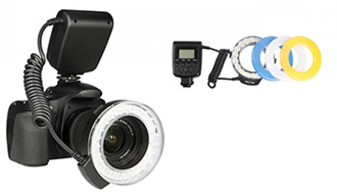 Макро вспышка Travor Led RF-550e для Canon/Nikon