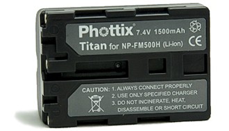 Аккумулятор Phottix FM-500H