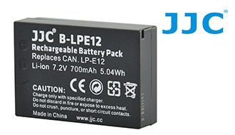 Аккумулятор JJC B-LPE12 для Canon EOS 100 D/EOS M